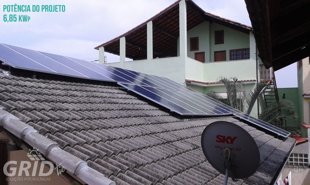 Projeto de Energia Solar Residencial 6,85KWp